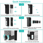 For Blink / Google Ring Doorbell Device Universal Door Overhead Bracket Anti-theft Adjustable — view 11
