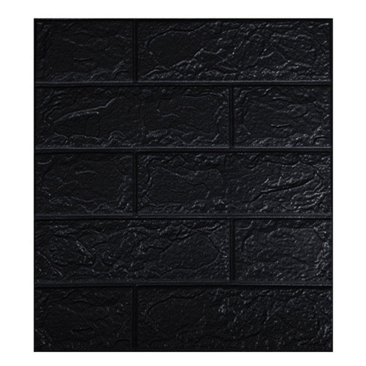 35x38.5cm 3D Self-Stick Wallpaper Soft Wrapping Waterproof Wall Sticker — 5mm Thickness