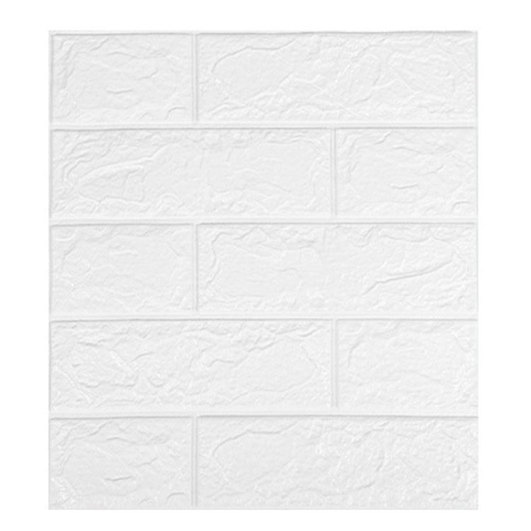 35x38.5cm 3D Self-Stick Wallpaper Soft Wrapping Waterproof Wall Sticker — 3mm Thickness