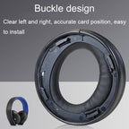 2pcs Headphone Sponge Cover Earmuffs Headset Case