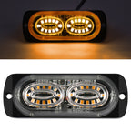 12W Car Side Signal Warning Light 24 LED Strobe Light