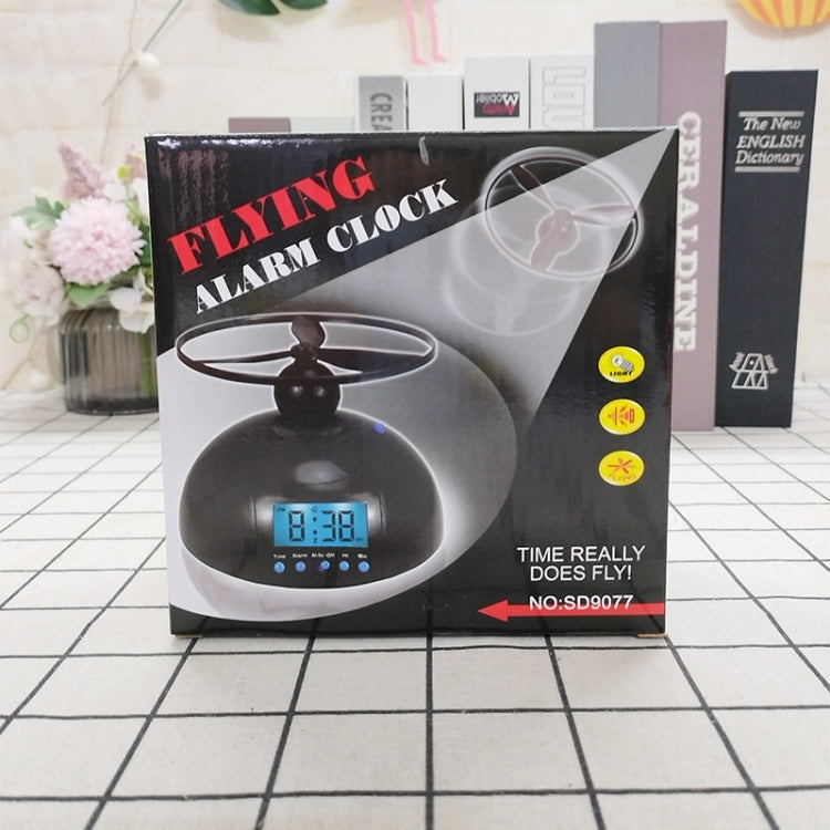 Student Multifunctional LED Flying Alarm Bells Lazy Flying Propeller Digital Alarm Clock — view 10