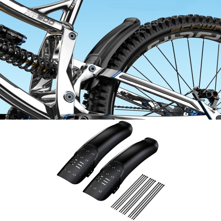 Front And Rear Universal Bicycle Mudguards Cycling Accessories Mountain Bike Riding Gear — ENLEE E-35431 Single