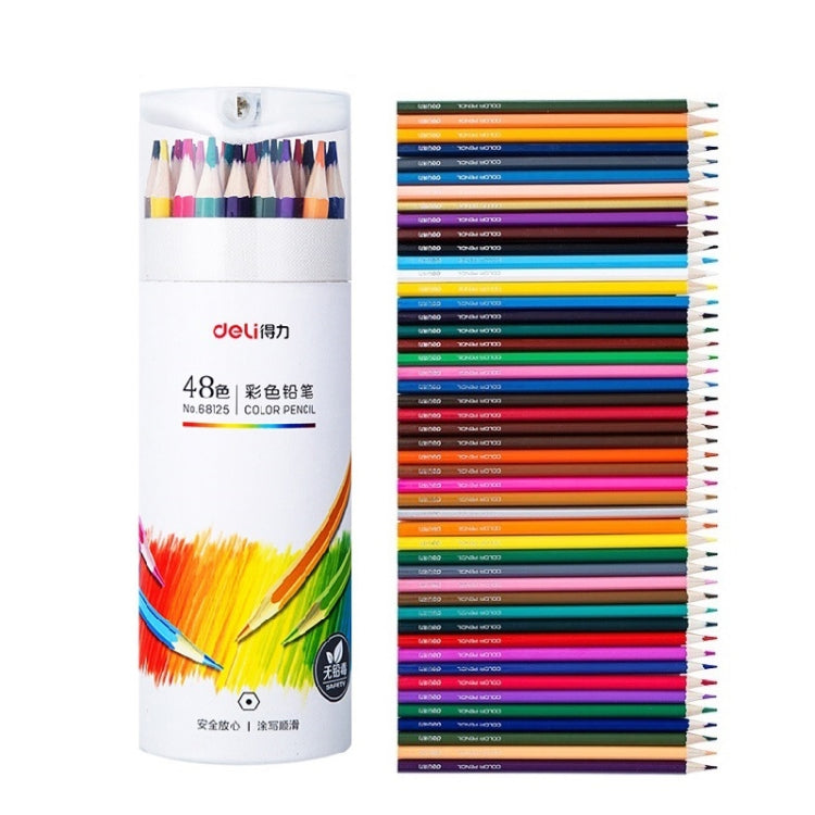 Del Colored Pencil Set Oil-based Color Lead Painting Supplies — 36 Colors