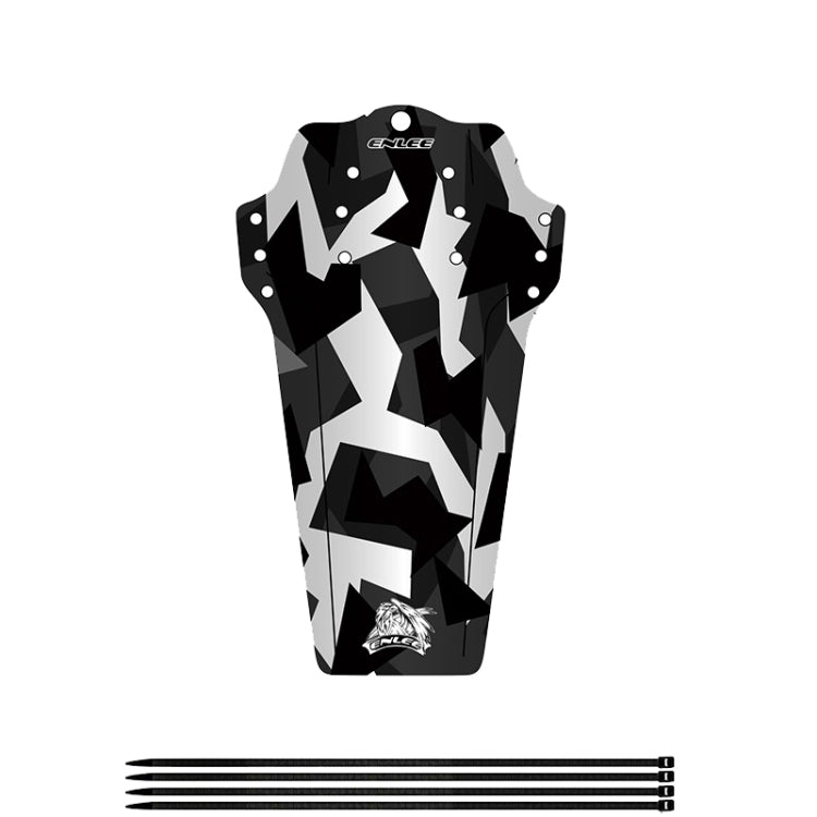 ENLEE Mountain Bike Fenders Mountain Bicycle Saddle Universal Riding Accessories — Camouflage