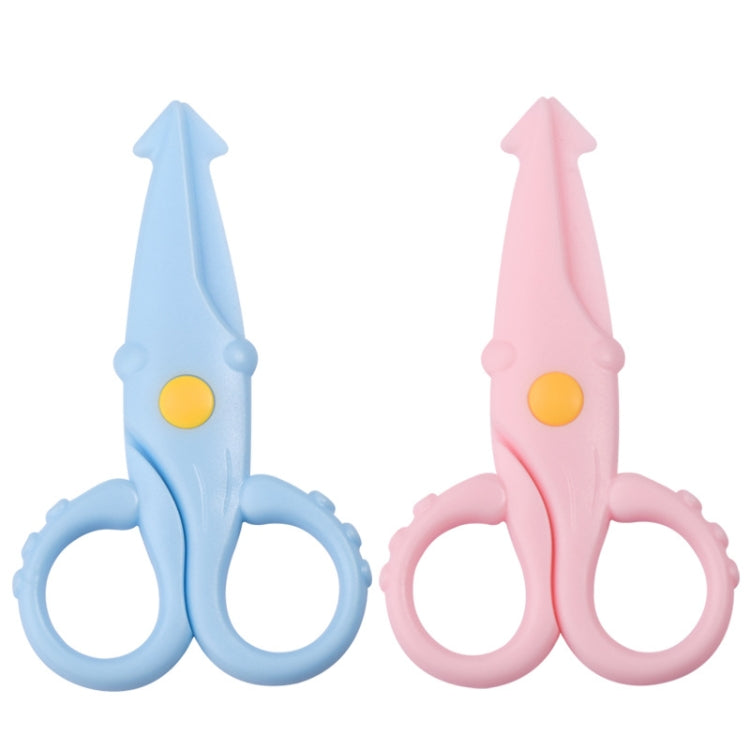 10pcs Cute Squid Mini Plastic Scissors Children Handmade Paper Cutting Tools