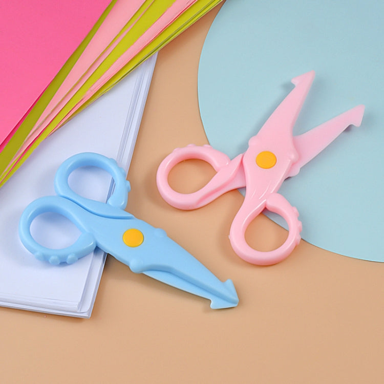 10pcs Cute Squid Mini Plastic Scissors Children Handmade Paper Cutting Tools