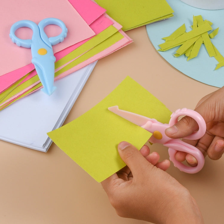 10pcs Cute Squid Mini Plastic Scissors Children Handmade Paper Cutting Tools