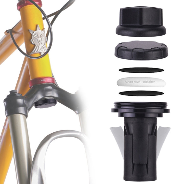 For AirTag 2nd Gen / AirTag 1st Gen Bike Hidden Mount Bicycle Front Fork Down Tube Anti-theft GPS Holder
