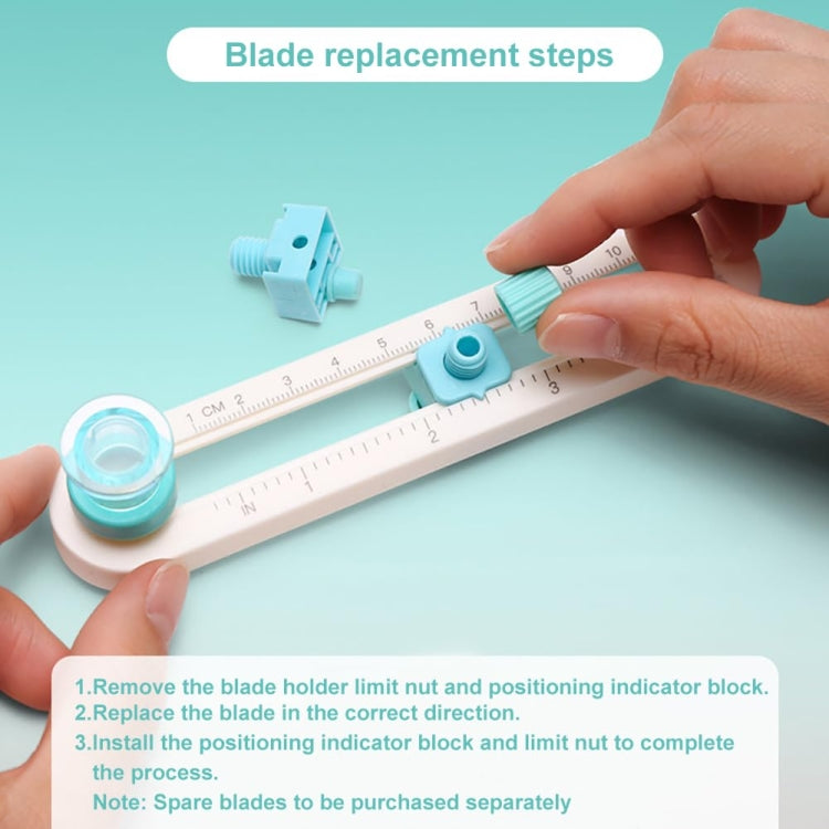 360 Degree Rotating Manual Round Cutter DIY Circle Cutting Tool — view 5