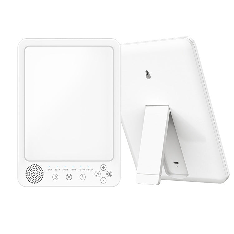 Simulated Sunlight Lamp White Noises Machine SAD Therapy Light With Timer — view 2