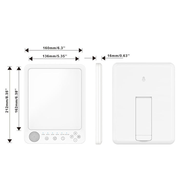Simulated Sunlight Lamp White Noises Machine SAD Therapy Light With Timer — view 3
