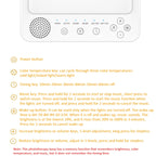 Simulated Sunlight Lamp White Noises Machine SAD Therapy Light With Timer — view 8