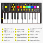 MD02 25 Key USB Keyboard And Drum Pad MIDI Controller Keyboard Piano — view 3