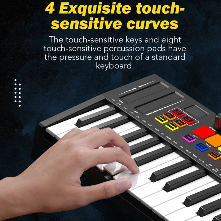 MD02 25 Key USB Keyboard And Drum Pad MIDI Controller Keyboard Piano — view 8