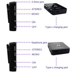 M-VAVE WP-10 2 In 1 Wireless Monitor Ear Return Transmitter Receiver One In One — view 3