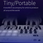 USB MIDI Keyboard Controller With 8 Back Drum Pads, M-VAVE SMK-25 — view 6