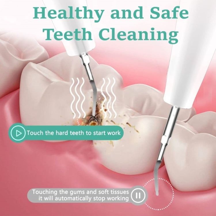 Ultrasonic Electric Dental Scaler Teeth Plaque Cleaner Dental Stone Removal With LED Light
