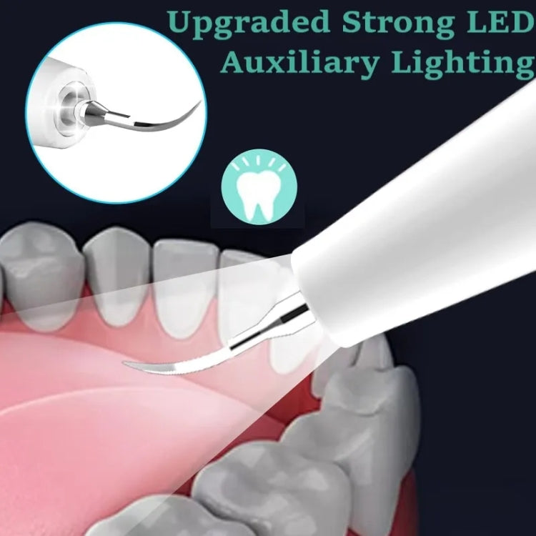 Ultrasonic Electric Dental Scaler Teeth Plaque Cleaner Dental Stone Removal With LED Light
