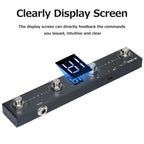 M-VAVE MIDI Bluetooth Controller MIDI Pedal Page Turner Multifunctional Musical Instrument Accessories — view 5