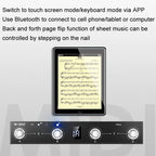 M-VAVE MIDI Bluetooth Controller MIDI Pedal Page Turner Multifunctional Musical Instrument Accessories — view 7