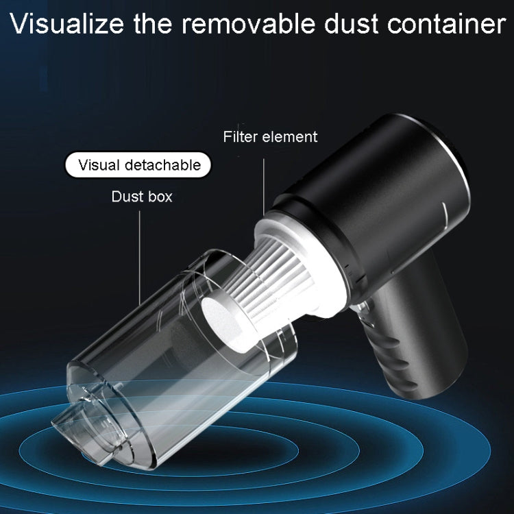 Automotive Household Small Vacuum Cleaner Car Charging Powerful Cleaning Tool