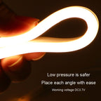 2m LED Body Sensor Flexible Light Strip Smart Sensor USB Light Strip — view 8