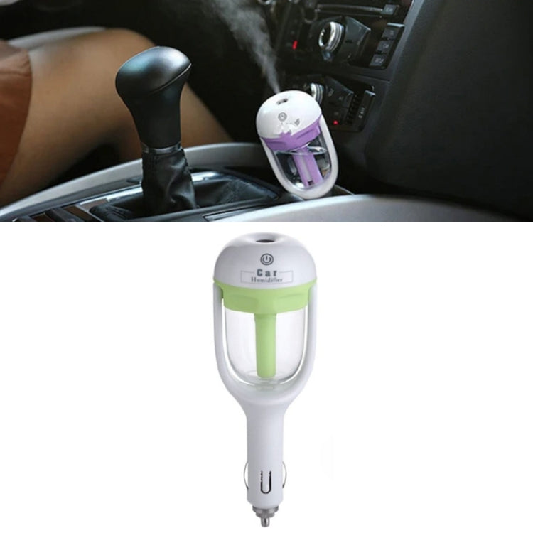 Car Negative Ion Spray Humidifier Aromatherapy Air Purifier — Pink