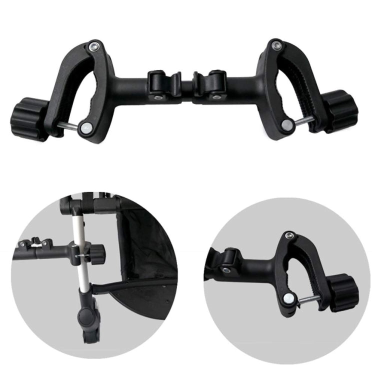 Twin Stroller Connector Turns Two Single Strollers Into A Double Stroller — view 6