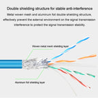 JINGHUA Category 6 Gigabit Double Shielded Router Computer Project All Copper Network Cable