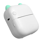 M5 Mini Cartoon Portable Bluetooth Printer Photo Thermal Printer — Blue