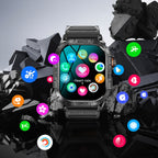 K63 1.96-Inch Heart Rate/Blood Oxygen Monitoring Bluetooth Call Sports Smart Watch