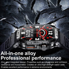 K63 1.96-Inch Heart Rate/Blood Oxygen Monitoring Bluetooth Call Sports Smart Watch