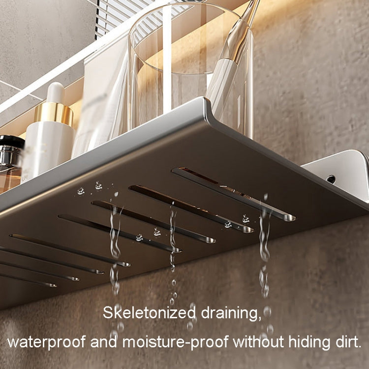 Faucet Rack Home Bathroom Vanity Shelf No Hole Storage Shelf — view 18