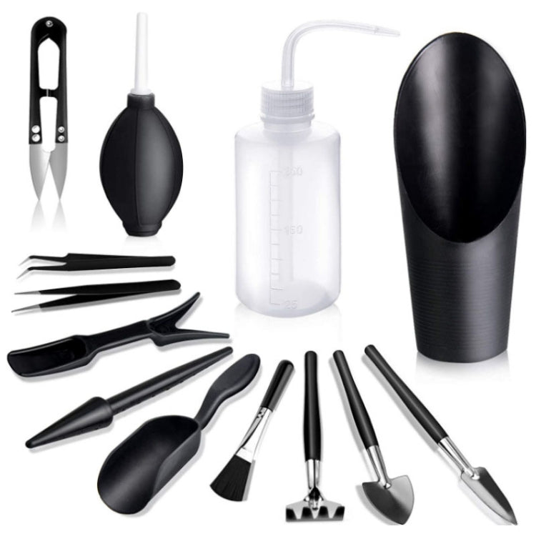 Succulent Plant Gardening Tools Set Indoor Growing Removal Pots Horticultural Kits — 15pcs /Set