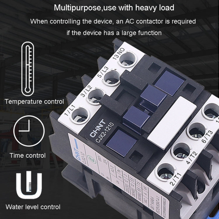 220V Silver Alloy Contacts Multi-Purpose Single-Phase AC Contactor — view 27