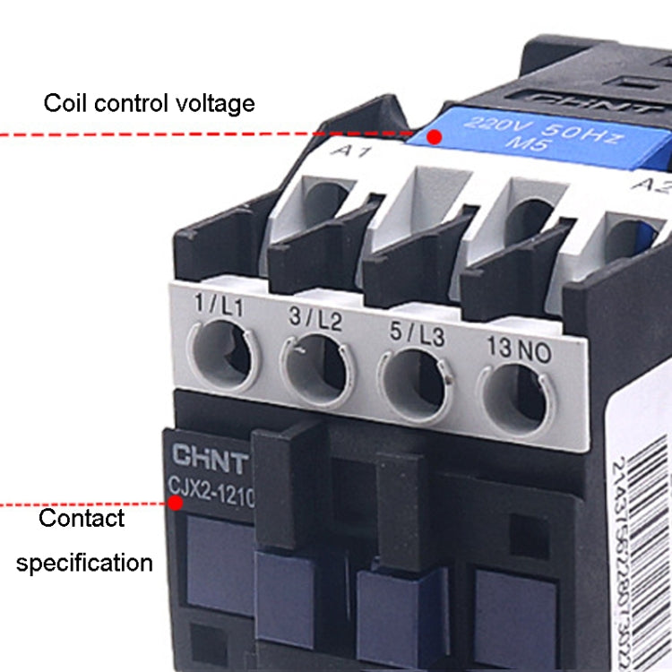 220V Silver Alloy Contacts Multi-Purpose Single-Phase AC Contactor — view 22