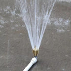 All Brass Flower Column Nozzle Inner Wire Garden Water Features Landscape Fountain Nozzle — view 11
