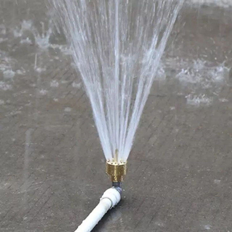 All Brass Flower Column Nozzle Inner Wire Garden Water Features Landscape Fountain Nozzle — view 11