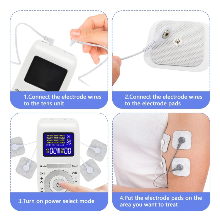 12 Modes TENS Machine Low Frequency Pulse Physiotherapy Device for Pain Relief — view 7