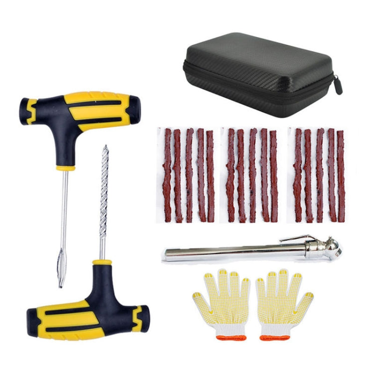 Automotive Vacuum Tire Repair Tool Car Tire Patching Instrument Set — 6pcs
