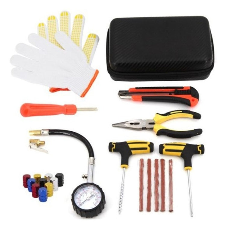 Automotive Vacuum Tire Repair Tool Car Tire Patching Instrument Set — 8pcs