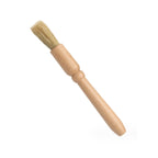 Car Interior Round Wooden Handle Air Vent Cleaning Brush