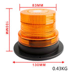 Magnetic School Bus Warning Lights Car Ceiling Flashing Lights With Cigarette Lighter