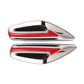 2pcs Car Fender Blade Dynamic Side Marker Lights 12V LED High Bright Daytime Running Lights