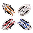 2pcs Car Fender Blade Dynamic Side Marker Lights 12V LED High Bright Daytime Running Lights