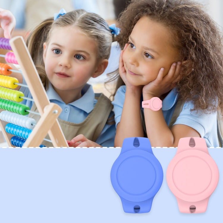 For AirTag Watch Strap Tracker Silicone Protective Case Anti-lost Device Cover