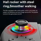 D8 Mobile Phone Stretch Band Light Gamepad Dual Hall Wireless Bluetooth Somatic Vibration Grip for PC / Android / IOS / Tablet / PS3 / PS4 / Switch