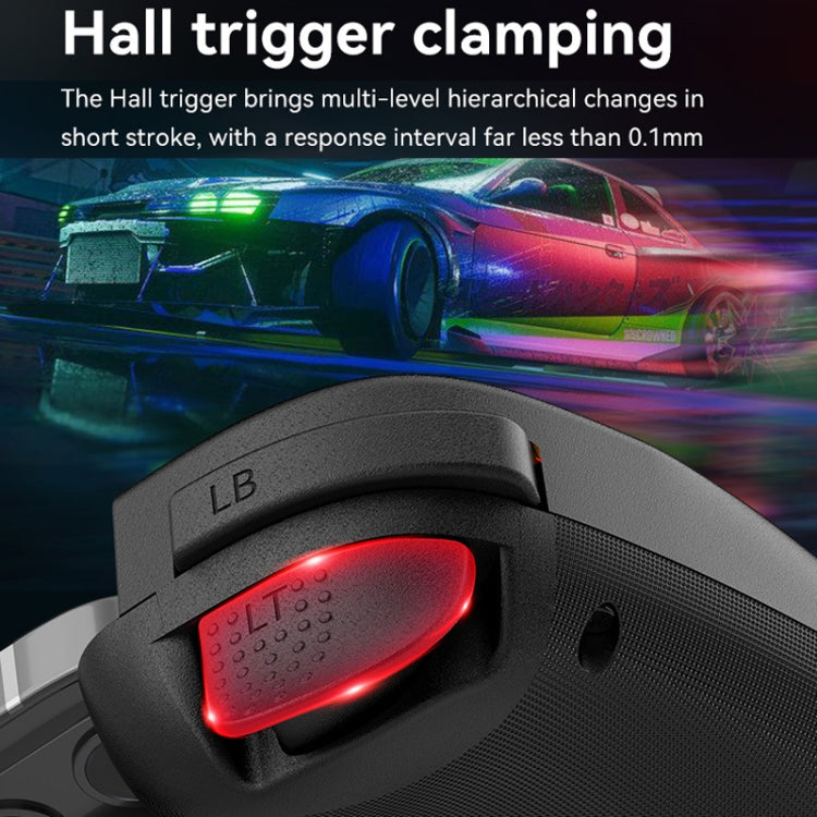 D8 Mobile Phone Stretch Band Light Gamepad Dual Hall Wireless Bluetooth Somatic Vibration Grip for PC / Android / IOS / Tablet / PS3 / PS4 / Switch