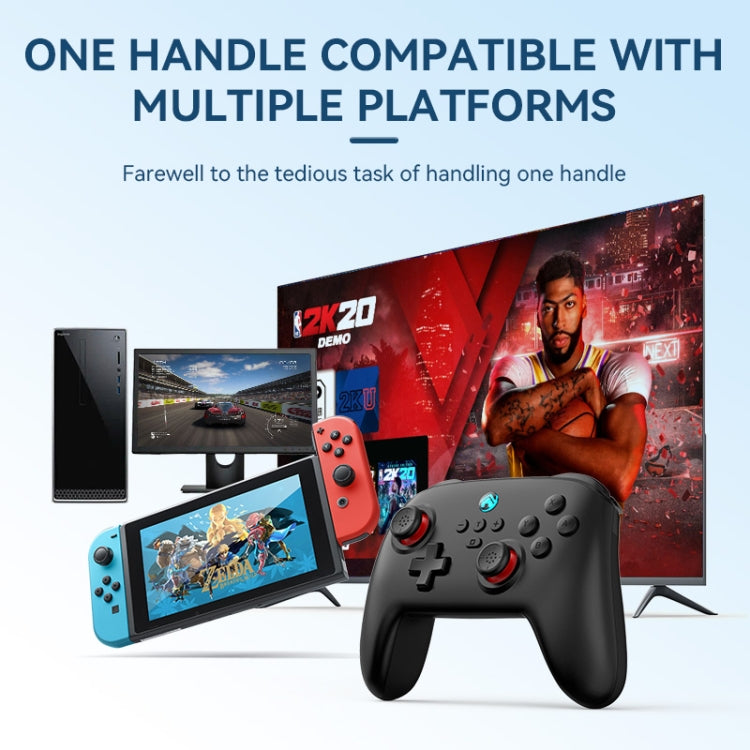 Wireless Bluetooth Gamepad With Wakeup Vibration Body Gamepad For Switch / Android / Apple / PC